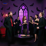 SpookLight™ Lamp | 3D Halloween LED Bats & Spiders Wall Decor