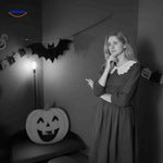 SpookLight™ Lamp | 3D Halloween LED Bats & Spiders Wall Decor