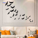 SpookLight™ Lamp | 3D Halloween LED Bats & Spiders Wall Decor