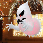 SpookyGlow™ Inflatable Ghost | XL Light-Up Halloween Decoration for Indoor & Outdoor