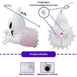 SpookyGlow™ Inflatable Ghost | XL Light-Up Halloween Decoration for Indoor & Outdoor
