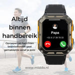 Steellink™ Rugged Smartwatch | Long Battery & Health Tracking