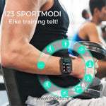 Steellink™ Rugged Smartwatch | Long Battery & Health Tracking