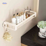 Storiva™ Suction Cup Shelf | No-Drill Wall Storage & Rust-Proof Basket