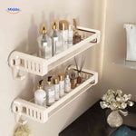 Storiva™ Suction Cup Shelf | No-Drill Wall Storage & Rust-Proof Basket