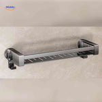 Storiva™ Suction Cup Shelf | No-Drill Wall Storage & Rust-Proof Basket