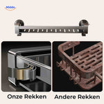 Storiva™ Suction Cup Shelf | No-Drill Wall Storage & Rust-Proof Basket