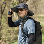 Sunbreeze™ Solar Fan Hat | Wide-Brim UV Protection & Cooling Breeze