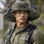 Sunbreeze™ Solar Fan Hat | Wide-Brim UV Protection & Cooling Breeze