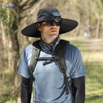 Sunbreeze™ Solar Fan Hat | Wide-Brim UV Protection & Cooling Breeze