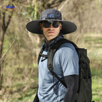 Sunbreeze™ Solar Fan Hat | Wide-Brim UV Protection & Cooling Breeze