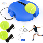 Solarix™ TennisPro Trainer | Solo Practice & Elastic Rebound Cord