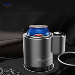 ThermaGrip™ Dual-Temperature Car Cup Holder | Keep Drinks Hot or Cold On the Road