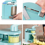 Vega™ Spiralizer | Vertical Hand-Crank Vegetable Cutter & Salad Maker