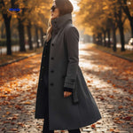 Veloura™ Coat | Elegant Button-Front Women's Coat & Warmth