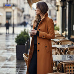 Veloura™ Coat | Elegant Button-Front Women's Coat & Warmth