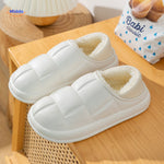 WarmStep™ Plus | Cotton Slippers with Anti-Slip Sole & Removable Velvet Lining