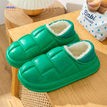 WarmStep™ Plus | Cotton Slippers with Anti-Slip Sole & Removable Velvet Lining