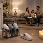 Warmtique™ Slippers | Soft Cotton, Non-Slip & Cozy Home Comfort