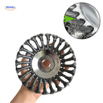 Weedmaster™ Wire-Wheel Weed Brush | Chemical-Free Lawn & Garden Care