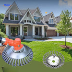 Weedmaster™ Wire-Wheel Weed Brush | Chemical-Free Lawn & Garden Care