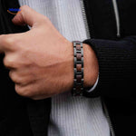 Woodforge™ Bracelet | Wood & Metal, Rugged Design and All-Day Comfort