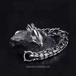 Viking Dragon Bracelet & Necklace | Norse Strength & Style
