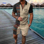 Zippora™ Set | Breathable Zip Shirt & Matching Shorts