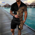 Zippora™ Set | Breathable Zip Shirt & Matching Shorts